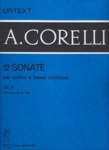 Corelli, Arcangelo: 12 sonate per violino e basso ...