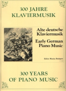 Hambalkó Edit: EARLY GERMAN PIANO MUSIC