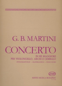 Martini, Giovanni Battista: Concerto in Re maggior...