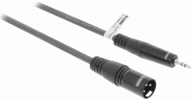 Cablu audio stereo XLR 3-Pin tata - 3.5mm tata 3 m...