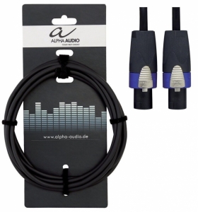 Cablu boxe 2 X Speakon Alpha Audio 9 m