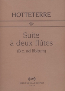 Hotteterre, Jacques-Martin: Suite a deux flutes (b...