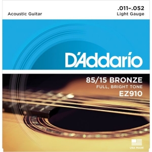 Corzi Chitară Acustică - Daddario EZ910 Light 85...