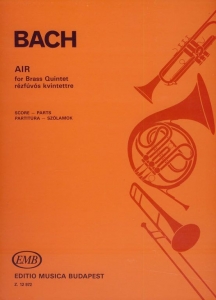 Bach, Johann Sebastian: Air rézfúvós kvintettre
